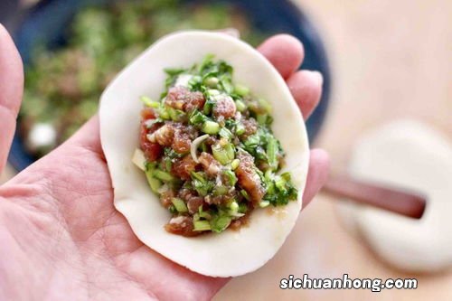 茼蒿牛肉饺子馅怎么做好吃