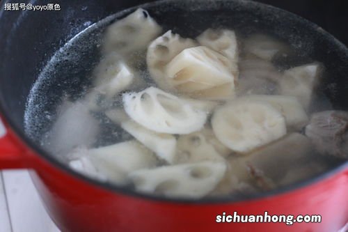 莲藕用开水煮多久