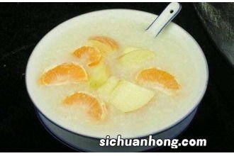 苹果煮粥吃有什么功效