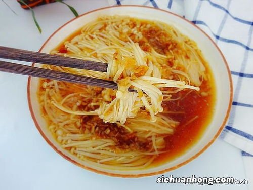 金针菇和什么蒸着好吃