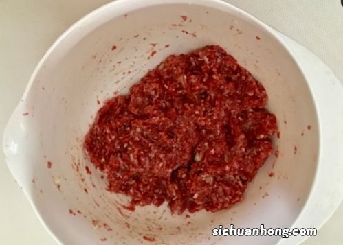 肉馅的怎么做才松散