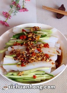 豌豆凉粉吃冷放什么调料才香辣