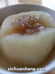 冰炖雪梨有什么功效