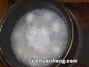 紫薯牛奶汤圆煮多久