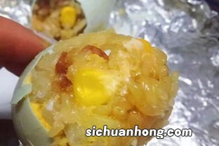 咸鸭蛋糯米饭要蒸多久