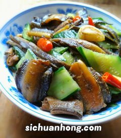 黄瓜鳝片怎么做好吃