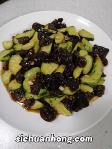 黄瓜木耳凉菜怎么做好吃