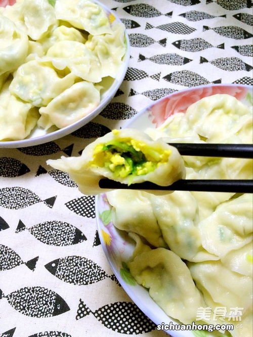 黄瓜鸡蛋水饺怎么包