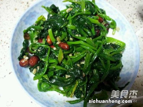 花生与菠菜凉拌怎么做