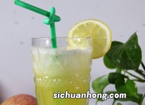 柠檬能喝什么水果榨汁