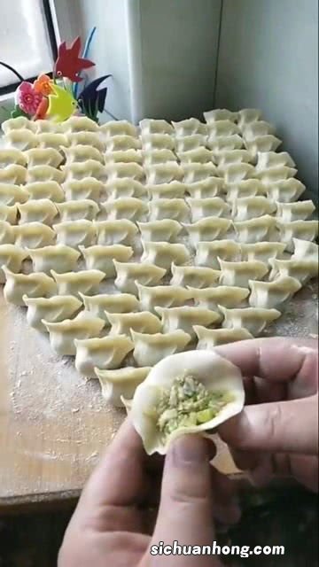 花饺子怎么包视频教程全集