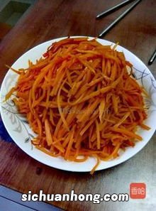 胡萝卜丝炒怎么做好吃吗