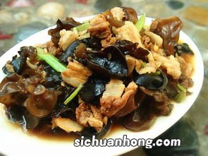 木耳肉和什么炒好吃吗