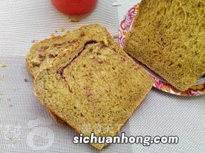 抹茶红豆吐司什么味道