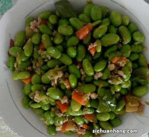 毛豆能搭配什么一起炒