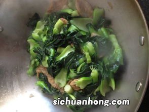 红烧油面筋青菜怎么做好吃