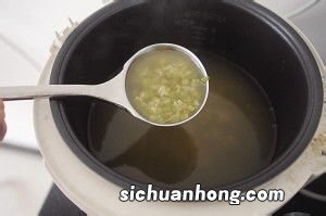 绿豆粥电饭锅煮多久