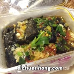 黑色臭豆腐怎么炒好吃