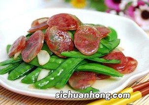 荷兰豆和腊肠怎么炒