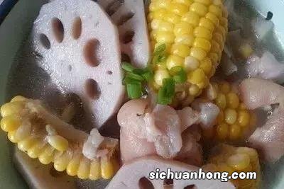 莲藕煲猪脚有什么功效与作用