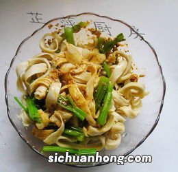 饭店的凉拌面筋怎么做的