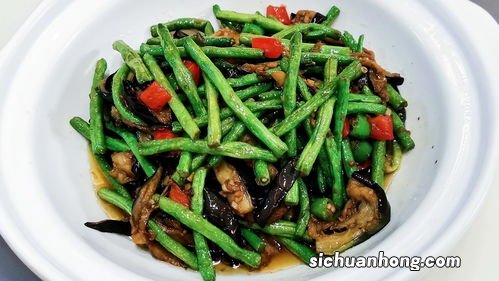 饭店的豆角茄子怎么做的