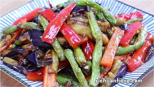 饭店的豆角茄子怎么做的