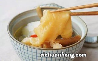 花胶炖猪骨有什么功效