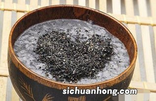 红糖黑芝麻有什么功效与作用