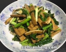 豆干和蒜怎么炒