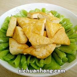 豆腐怎么和油菜一块吃