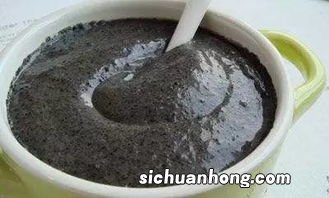 黑芝麻糊配什么好