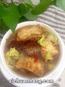 豆腐菜酿肉怎么念