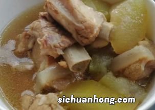 冬瓜烧排骨怎么做好吃吗