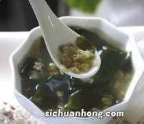 海带绿豆汤有什么禁忌