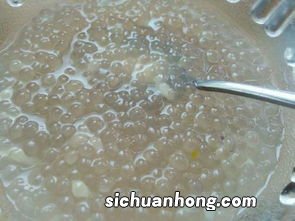 电饭煲怎么做西米露
