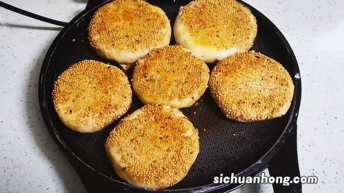 电饼铛怎么做麻酱饼