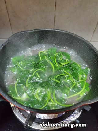 番薯叶煲水要煮多久