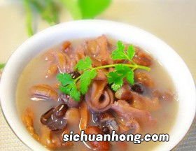 干墨鱼炖什么好处
