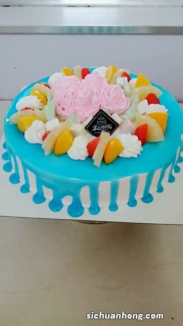 蛋糕果酱的颜色怎么分