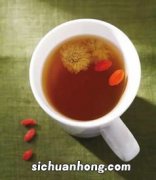 菊花枸杞茶是什么颜色