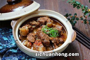 放什么牛肉能炖烂