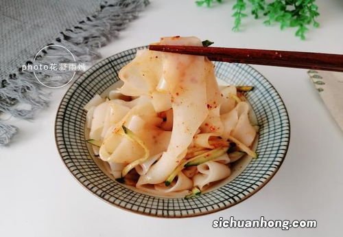 大米面凉皮怎么做好吃