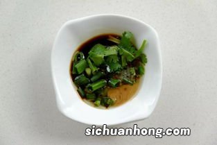 葱花蘸料怎么做