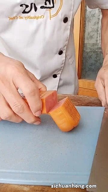 粗火腿怎么切好看