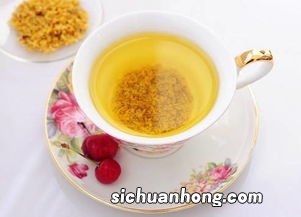 桂花茶是什么颜色