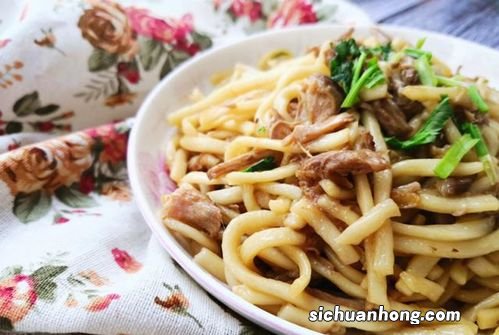 炒面怎么把面条弄干