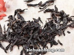 岩茶老茶是什么样子