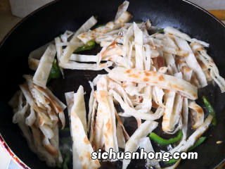 炒饼丝粘是怎么回事