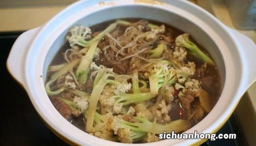 菜花炖粉条怎么做好吃法